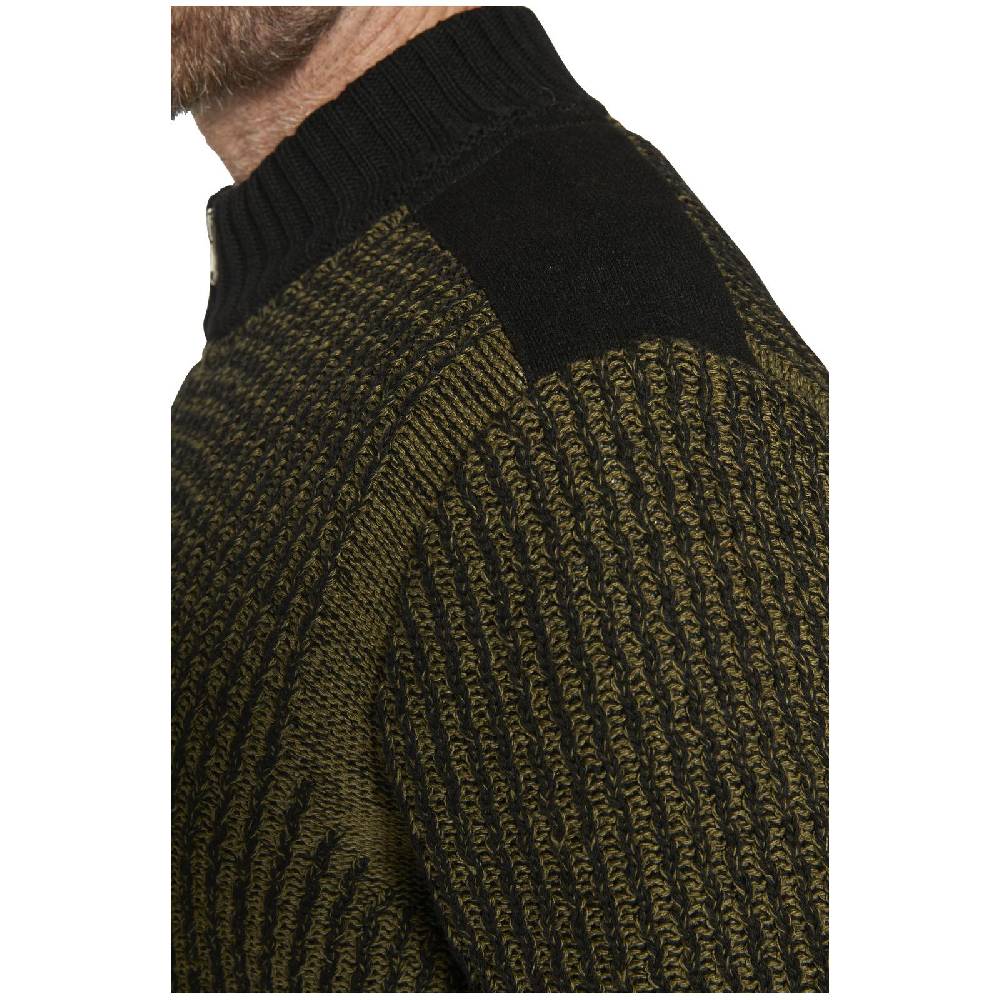 Jan Vanderstorm Strickjacke HALSTEN Oliv