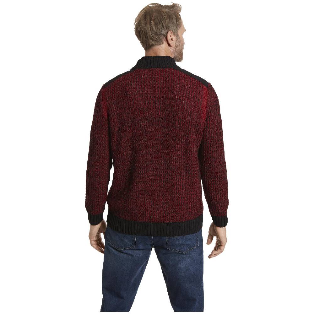 Jan Vanderstorm Strickjacke HALSTEN Rot