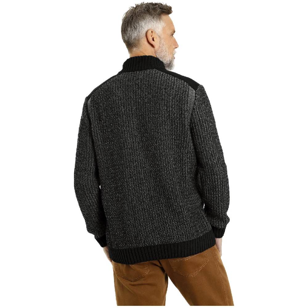 Jan Vanderstorm Strickjacke HALSTEN Schwarz