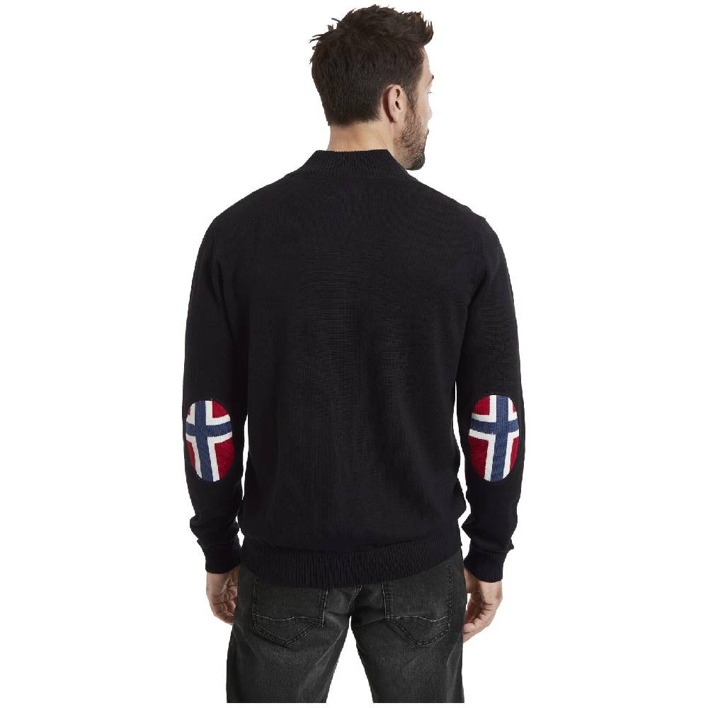 Jan Vanderstorm Strickjacke HEMMING Schwarz