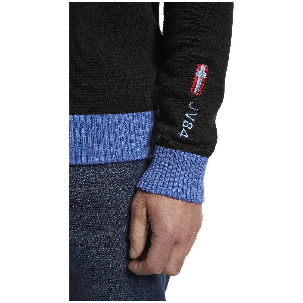 Jan Vanderstorm Strickjacke HERSKA Schwarz