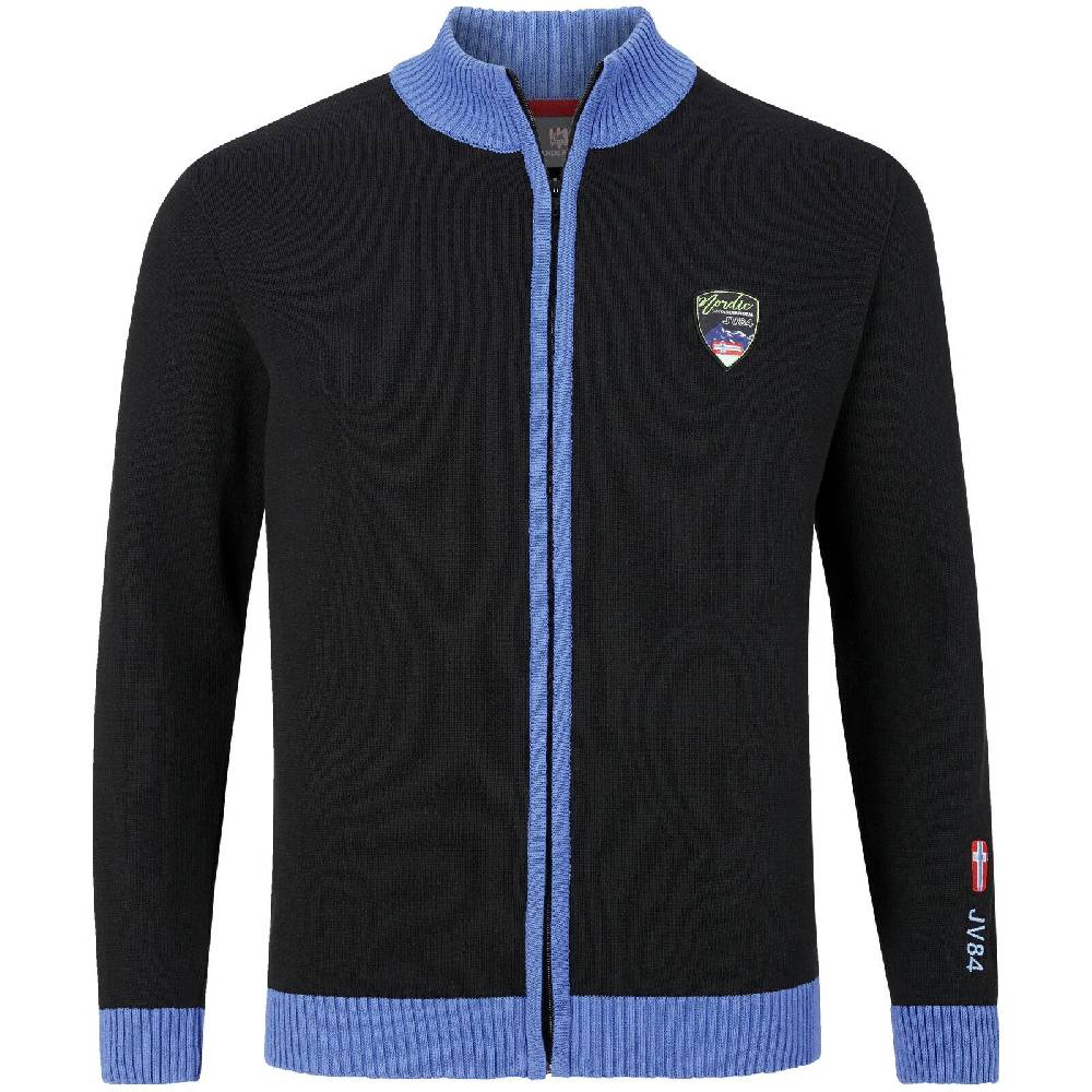 Jan Vanderstorm Strickjacke HERSKA schwarz