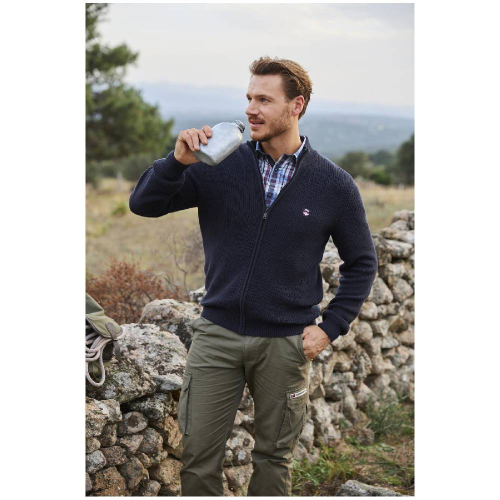 Jan Vanderstorm Strickjacke NORANDER Dunkelblau