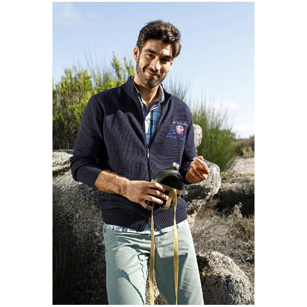 Jan Vanderstorm Strickjacke OLAV Dunkelblau