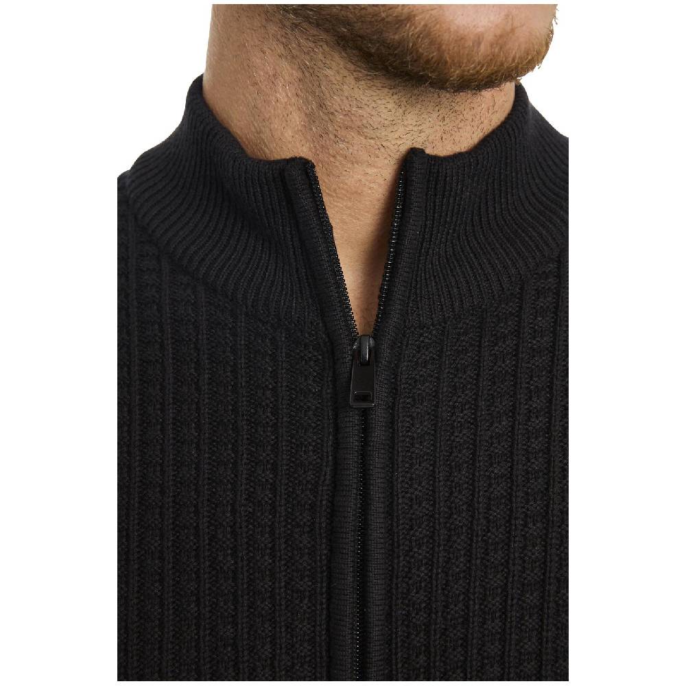 Jan Vanderstorm Strickjacke ONERVA Schwarz