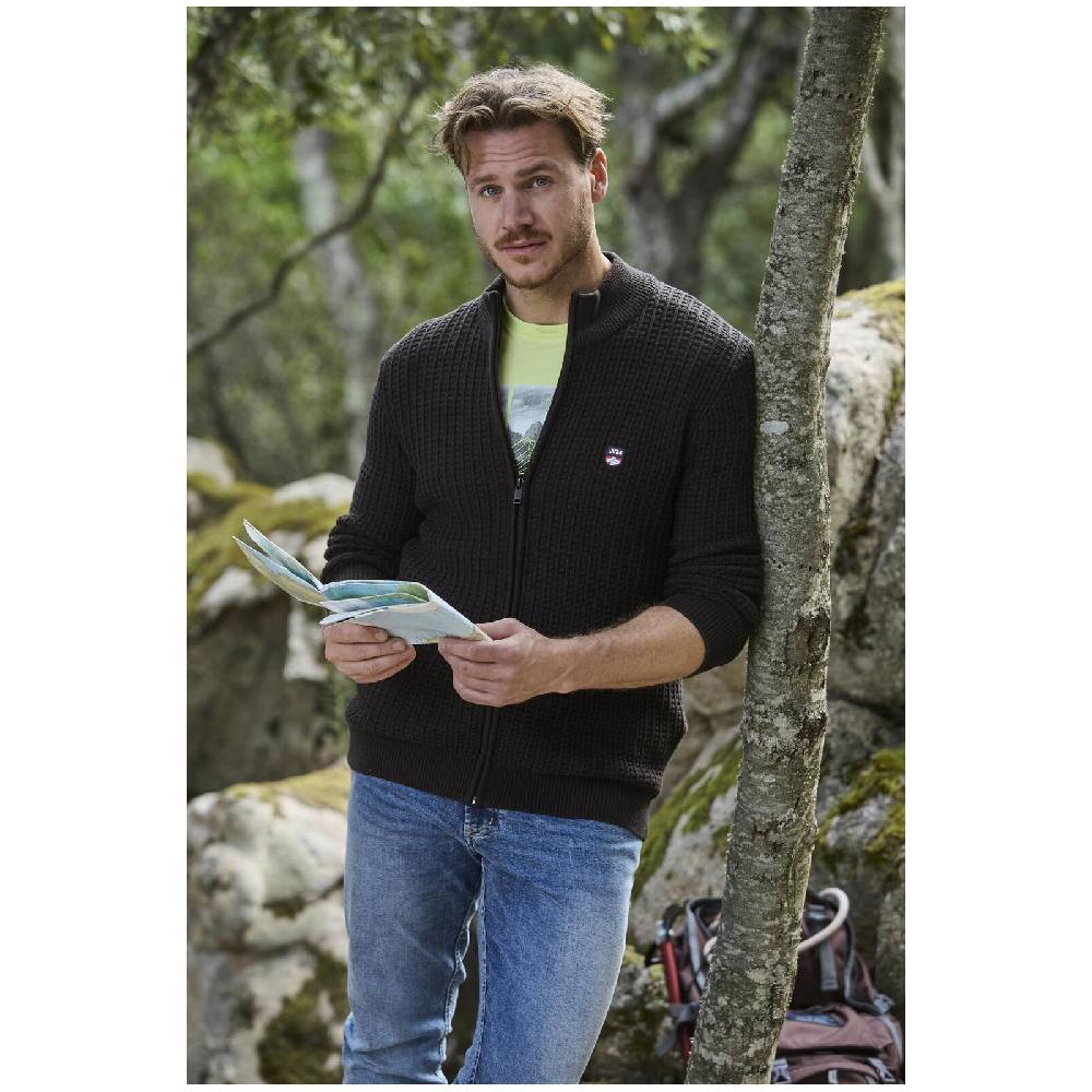 Jan Vanderstorm Strickjacke ONERVA Schwarz