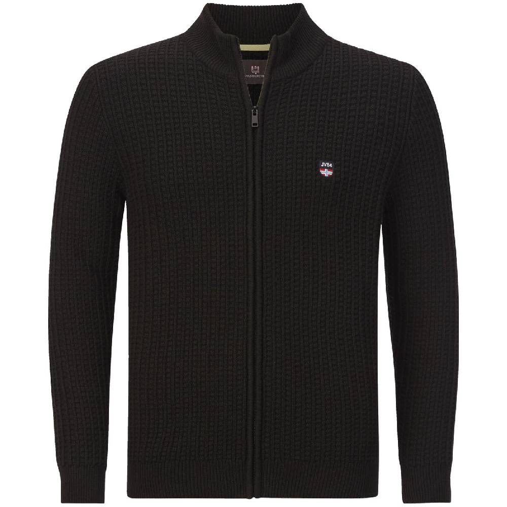Jan Vanderstorm Strickjacke ONERVA schwarz