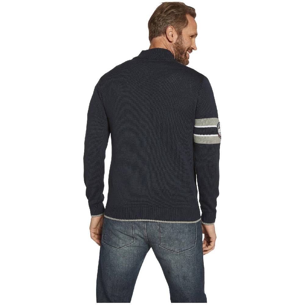 Jan Vanderstorm Strickjacke ROLUF Dunkelblau