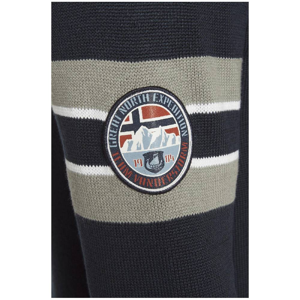 Jan Vanderstorm Strickjacke ROLUF Dunkelblau