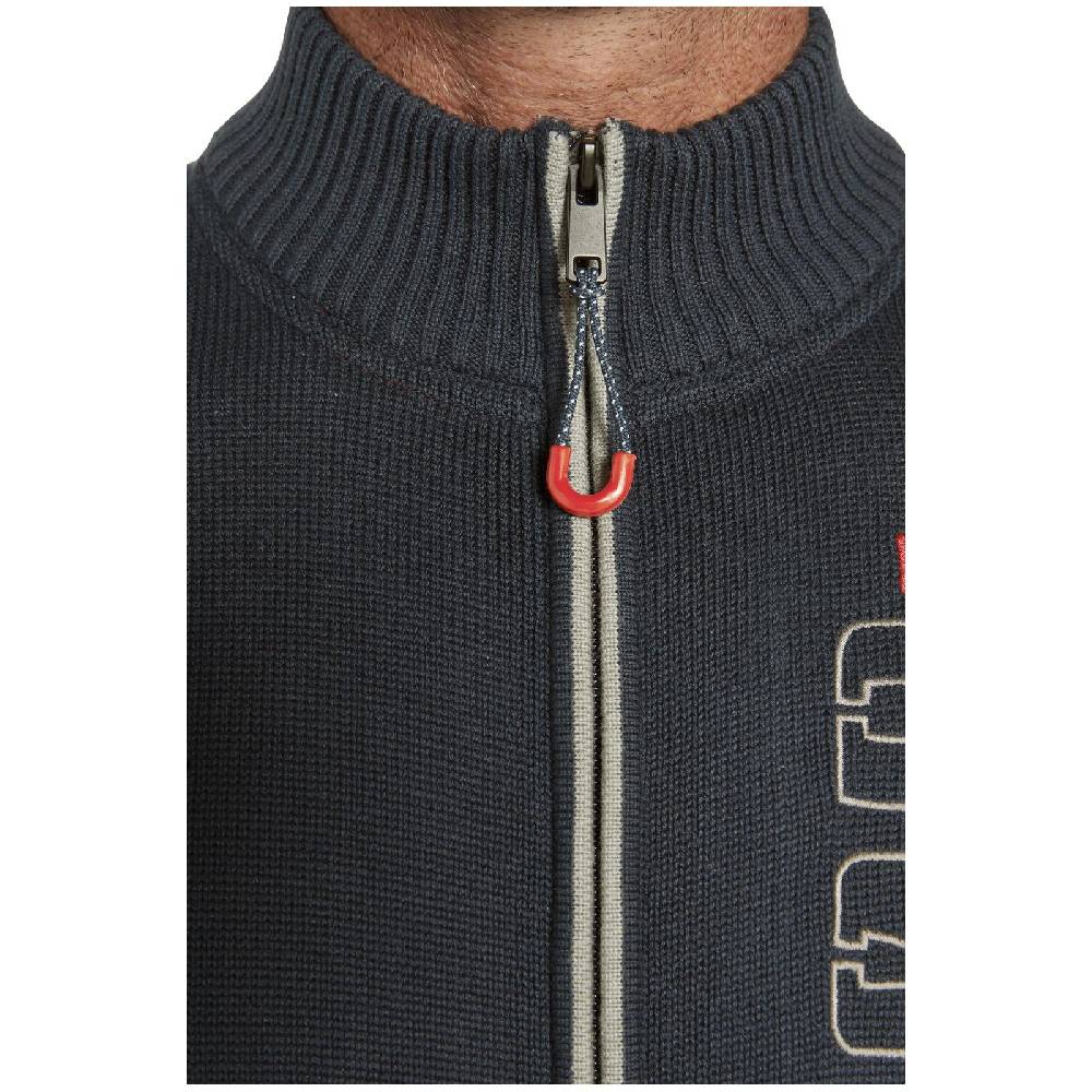 Jan Vanderstorm Strickjacke ROLUF Dunkelblau