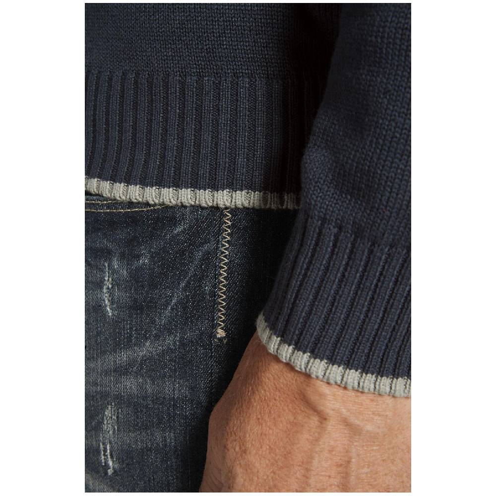 Jan Vanderstorm Strickjacke ROLUF Dunkelblau