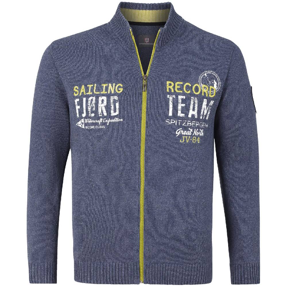 Jan Vanderstorm Strickjacke SVEND blau