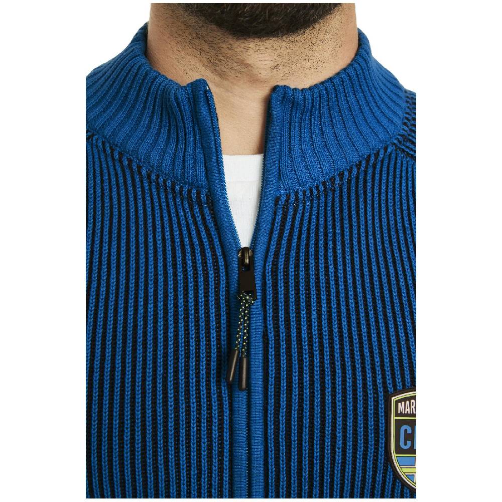 Jan Vanderstorm Strickjacke VERMUNDUR Royal Blau