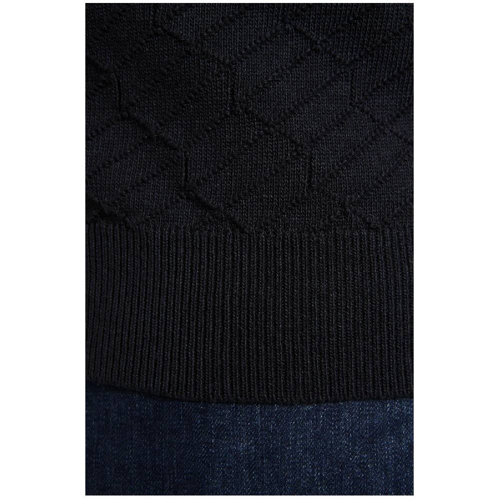 Jan Vanderstorm Strickweste EINDRIDE Dunkelblau