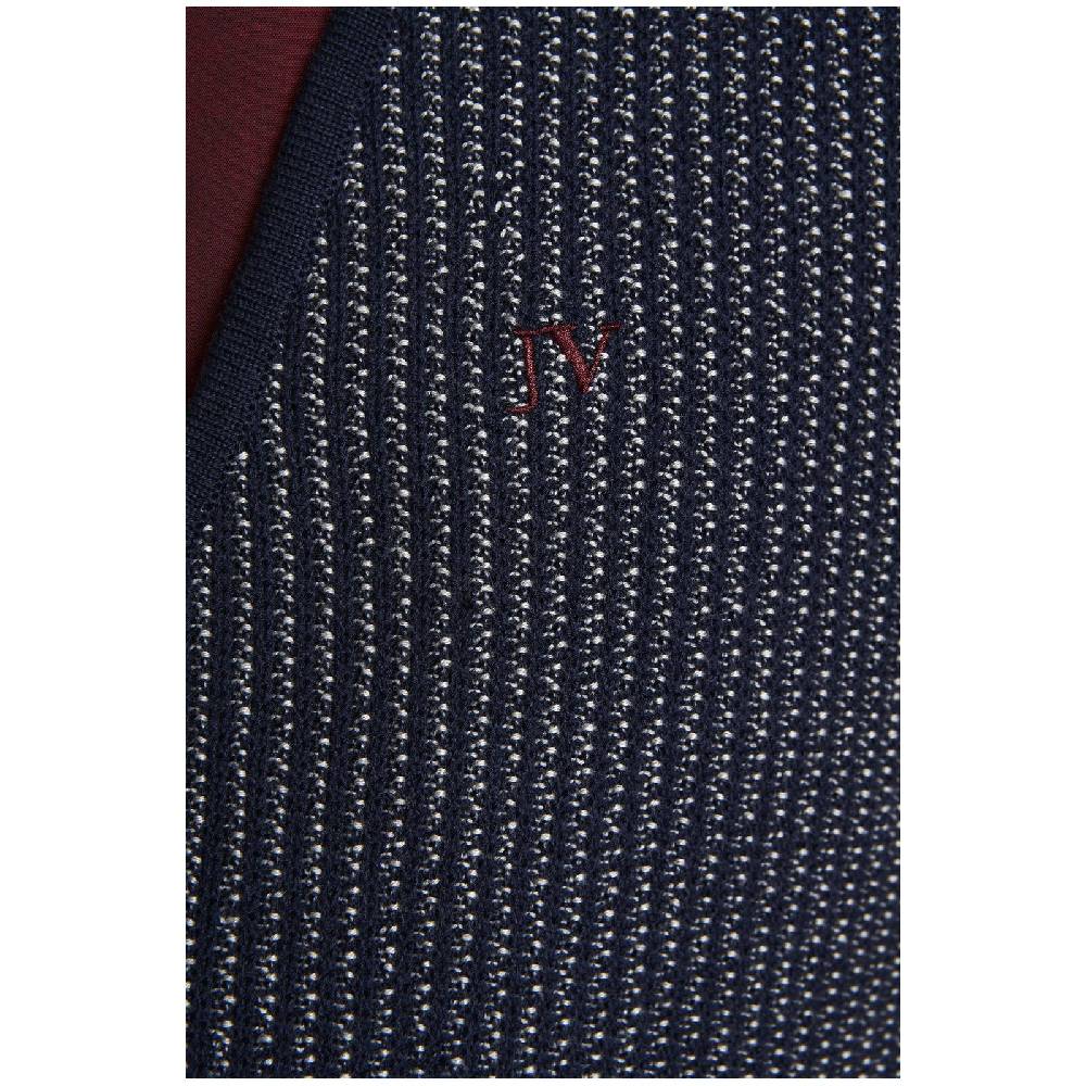 Jan Vanderstorm Strickweste GUMB Blau