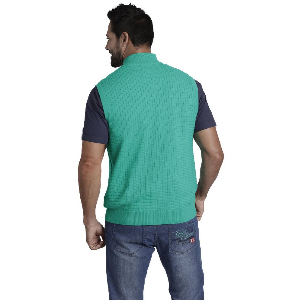 Jan Vanderstorm Strickweste THYRON Grün