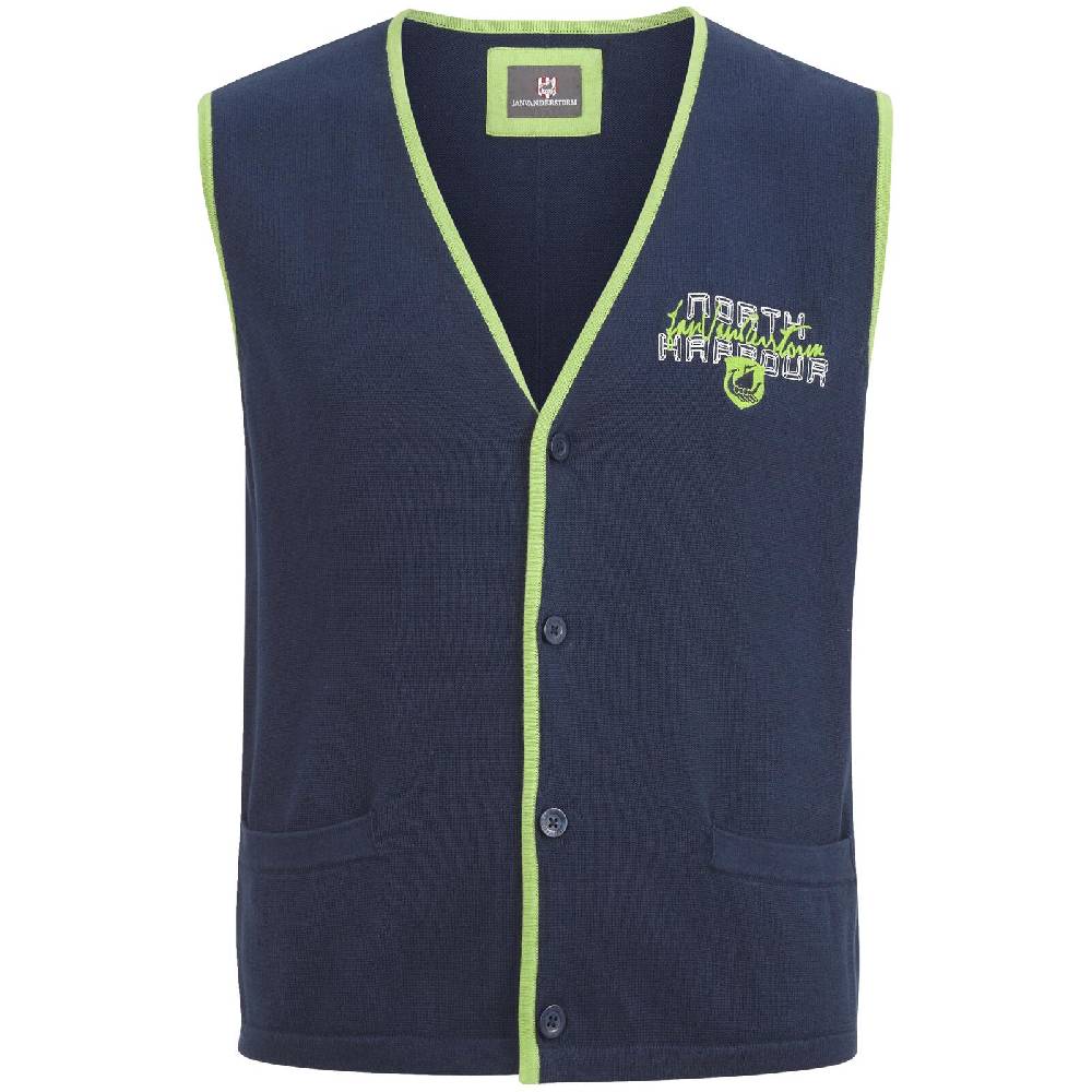 Jan Vanderstorm Strickweste VINNY dunkelblau