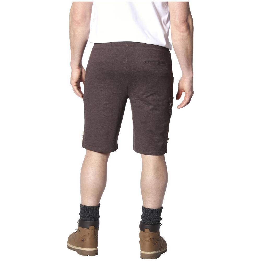 Jan Vanderstorm Sweatbermuda DENNIK Dunkelbraun