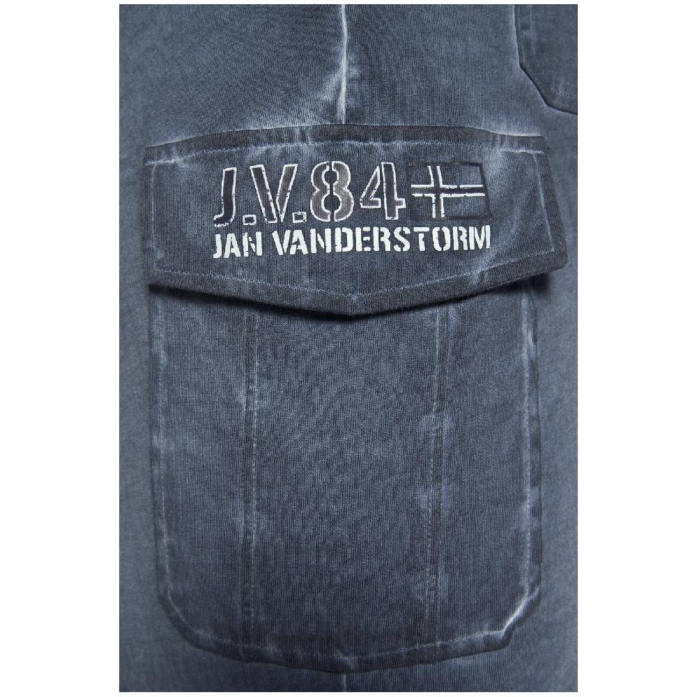 Jan Vanderstorm Sweatbermuda FRERK Blau