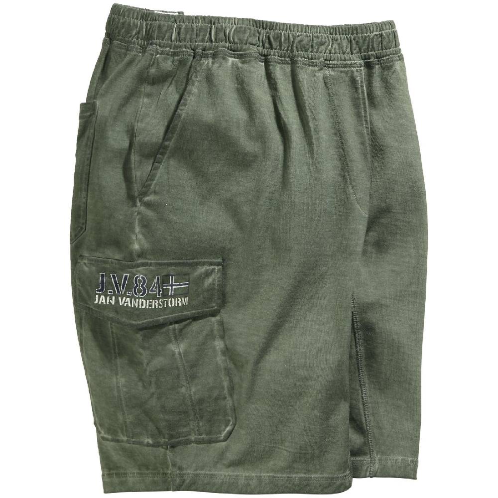 Jan Vanderstorm Sweatbermuda FRERK Oliv
