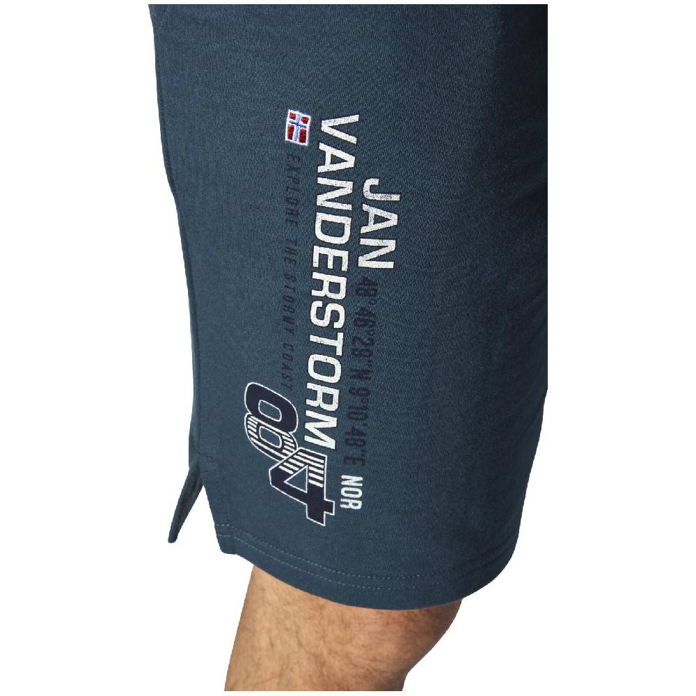 Jan Vanderstorm Sweatbermuda PERMARSEN Petrol