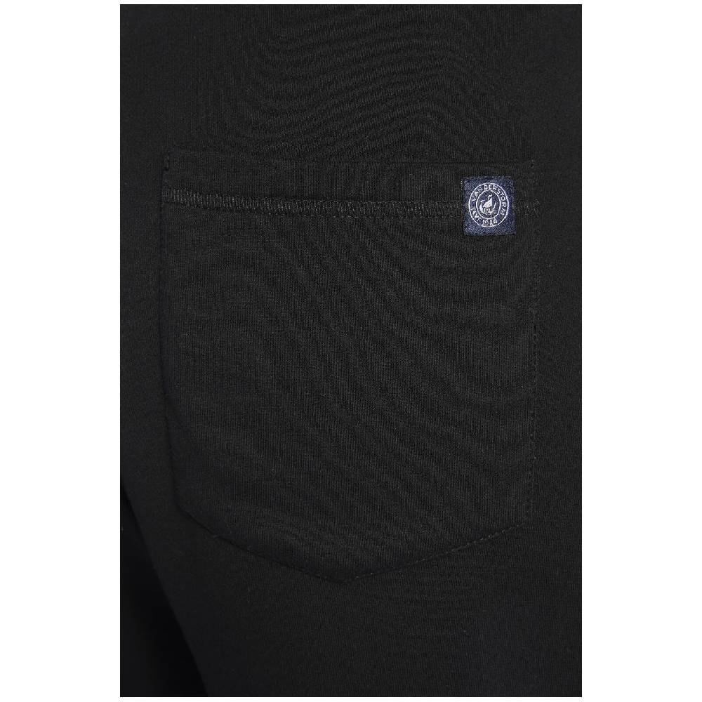 Jan Vanderstorm Sweatbermuda RAUNE Schwarz