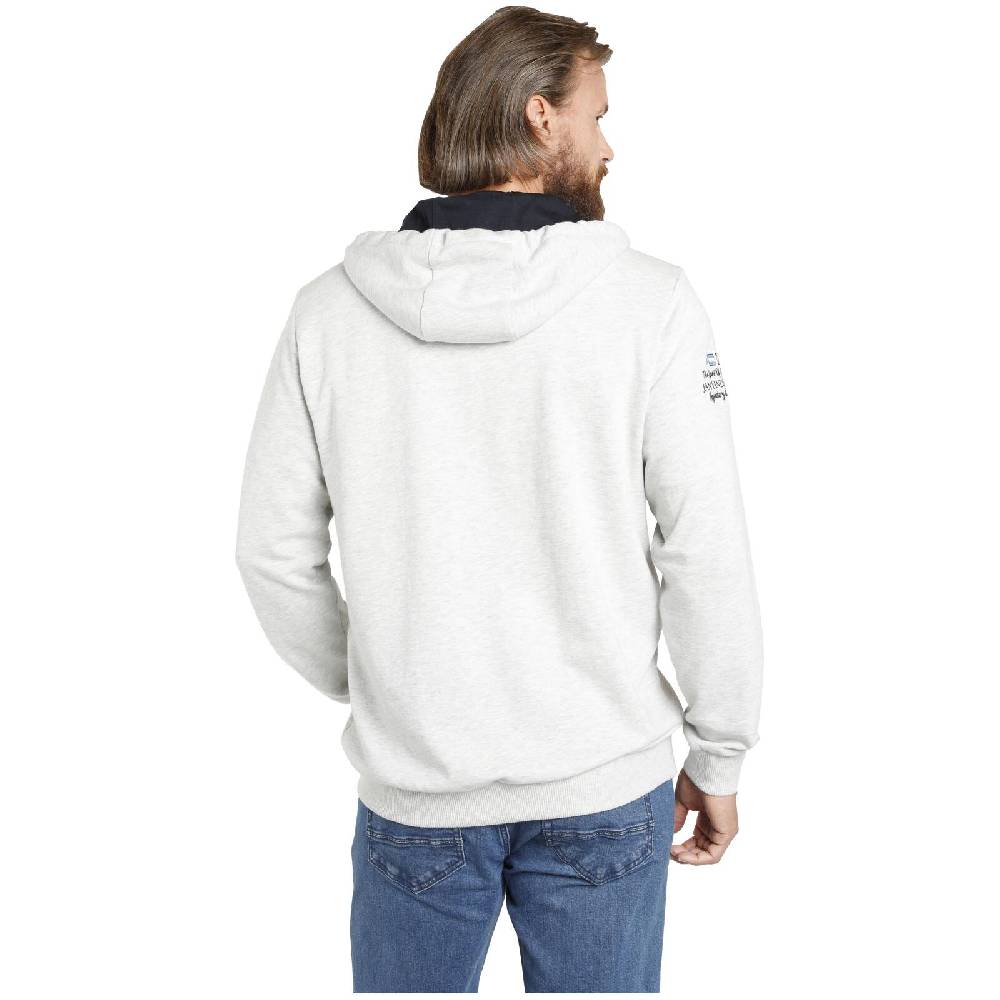 Jan Vanderstorm Sweatjacke ABBE Hellgrau Melange