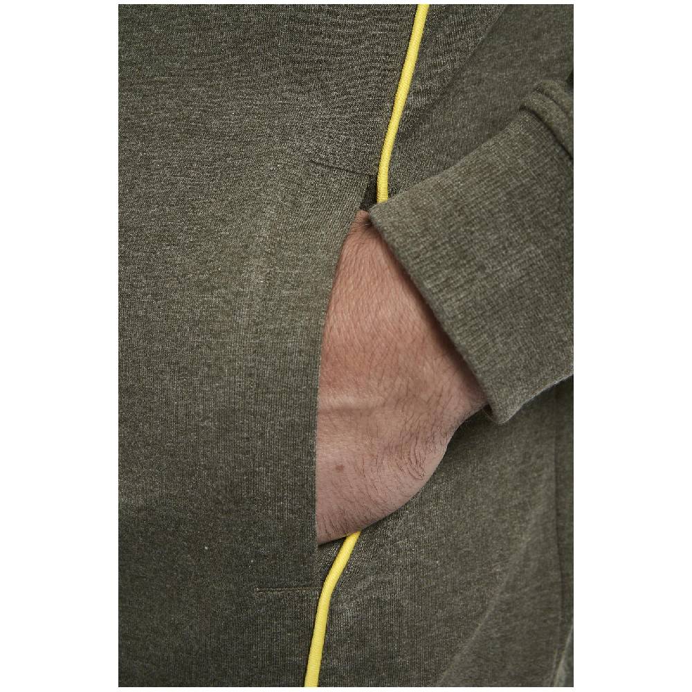 Jan Vanderstorm Sweatjacke BALSA Oliv Melange