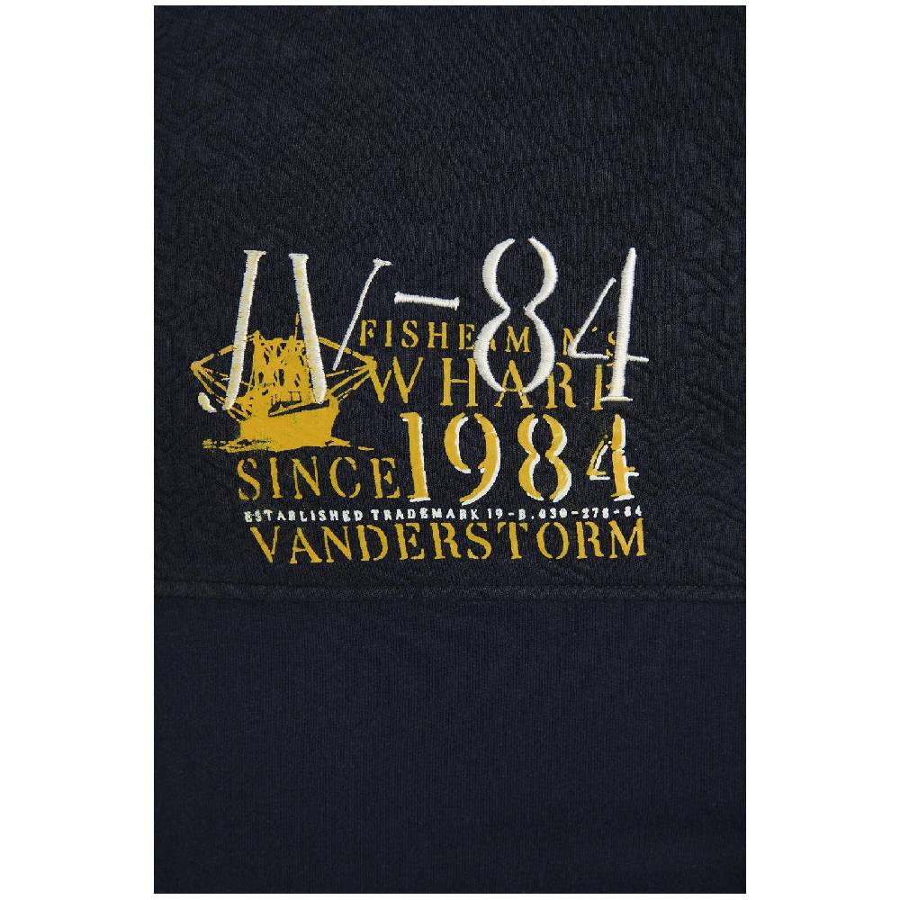 Jan Vanderstorm Sweatjacke DAGOMAR Dunkelblau