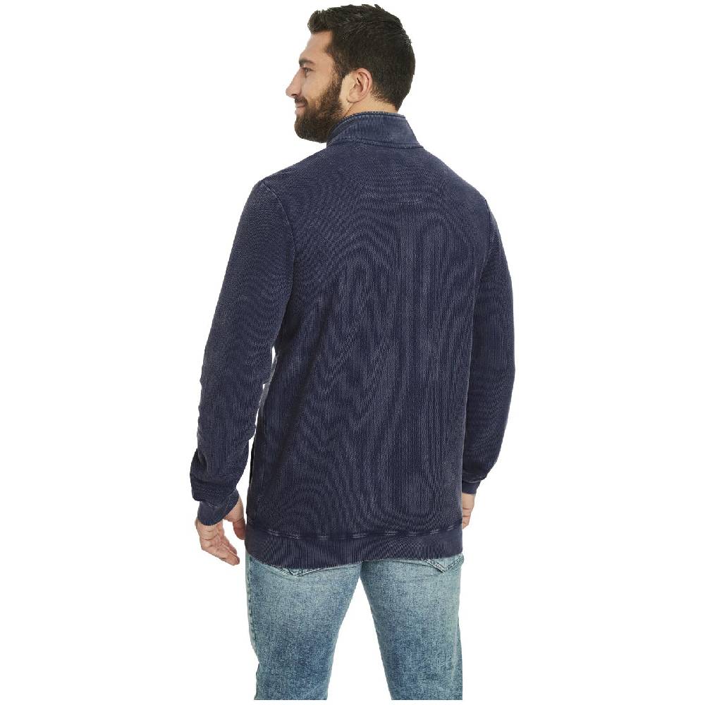 Jan Vanderstorm Sweatjacke DIETBERT Dunkelblau