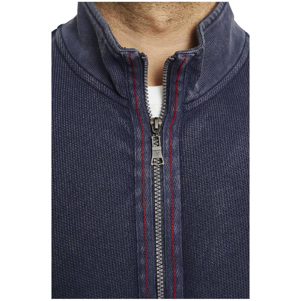 Jan Vanderstorm Sweatjacke DIETBERT Dunkelblau