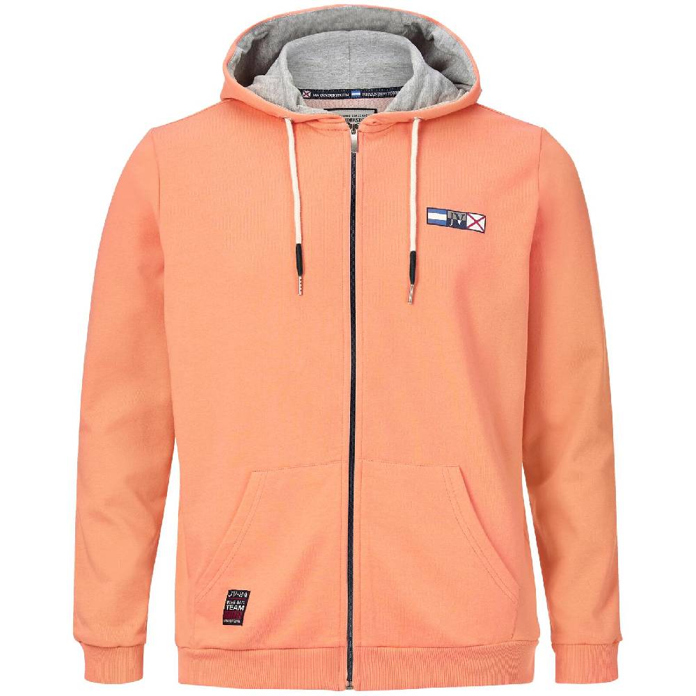 Jan Vanderstorm Sweatjacke EDRIK orange
