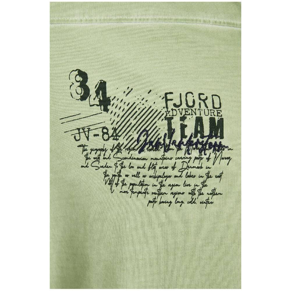 Jan Vanderstorm Sweatjacke FOLKWARD Hellgrün