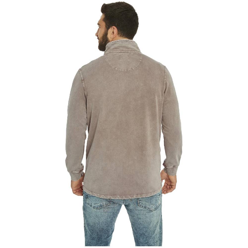 Jan Vanderstorm Sweatjacke GANGOLF Hellbraun