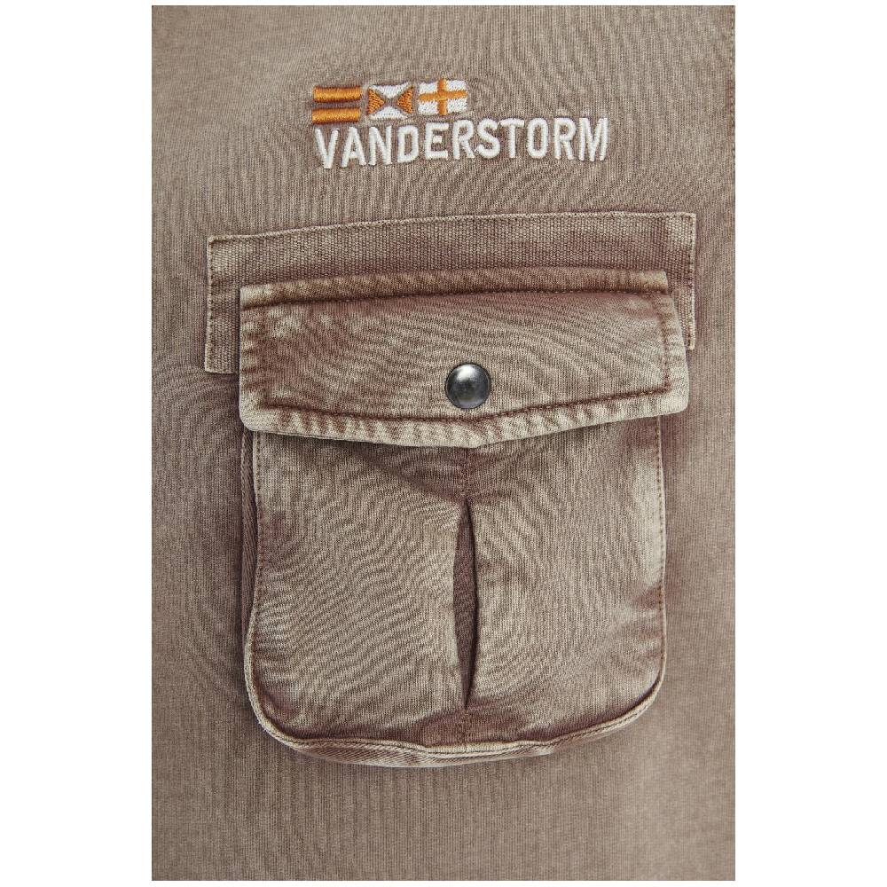 Jan Vanderstorm Sweatjacke GANGOLF Hellbraun