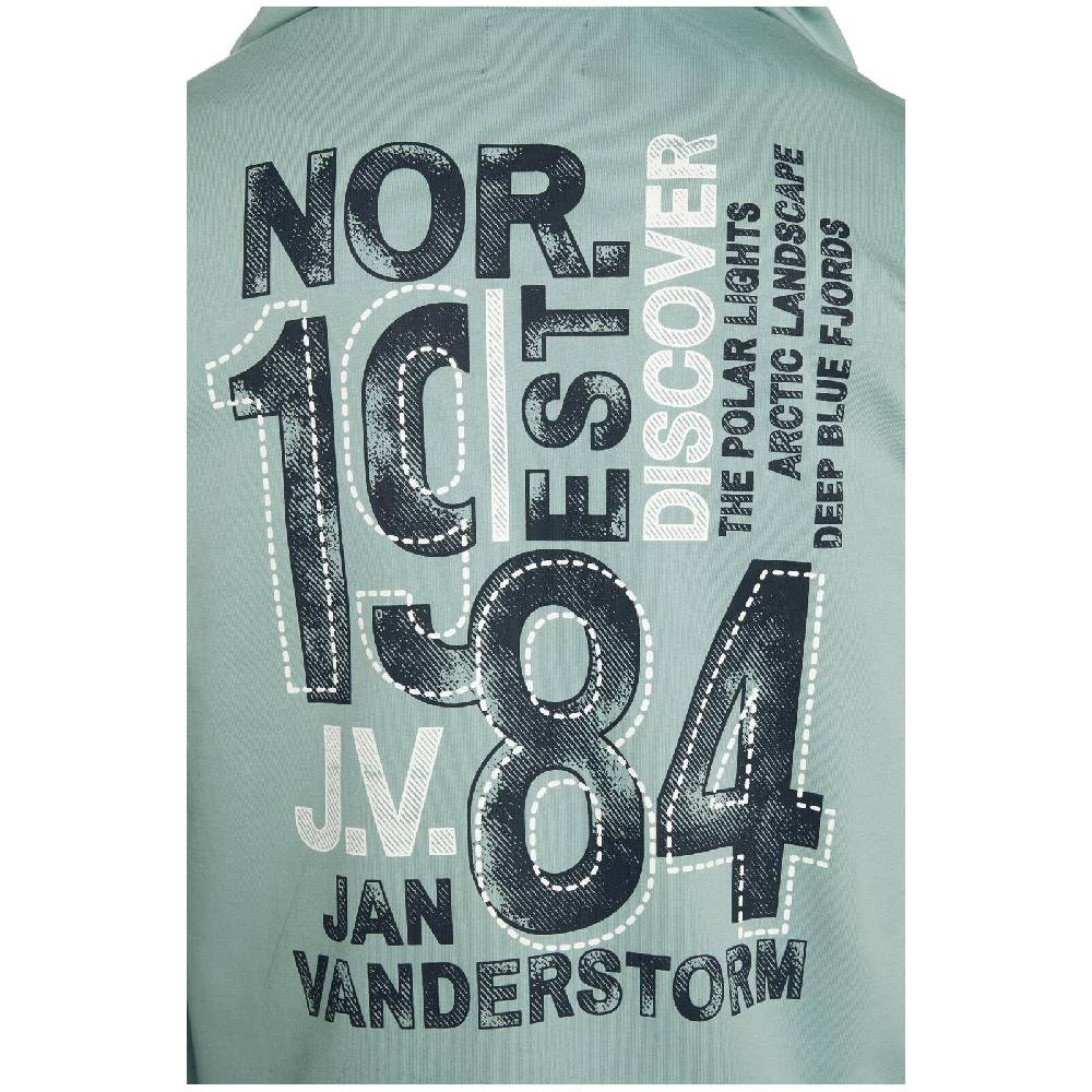 Jan Vanderstorm Sweatjacke GARRELF Mint