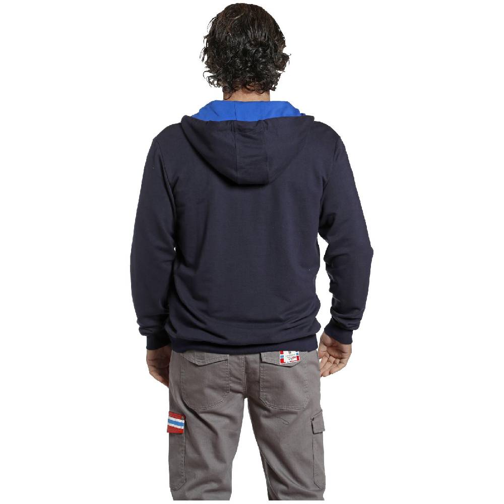 Jan Vanderstorm Sweatjacke GOSWIN Dunkelblau