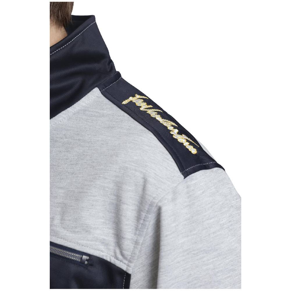 Jan Vanderstorm Sweatjacke HARDWIN Grau Melange