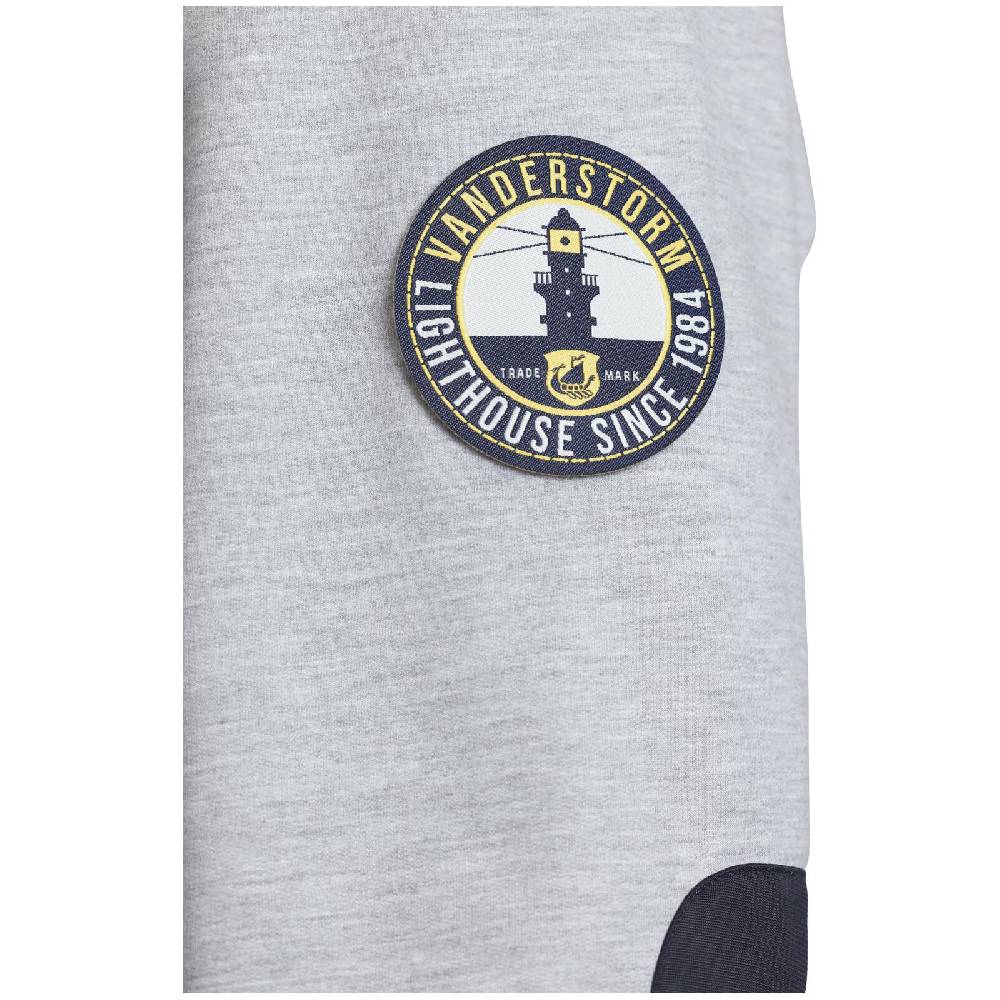Jan Vanderstorm Sweatjacke HARDWIN Grau Melange