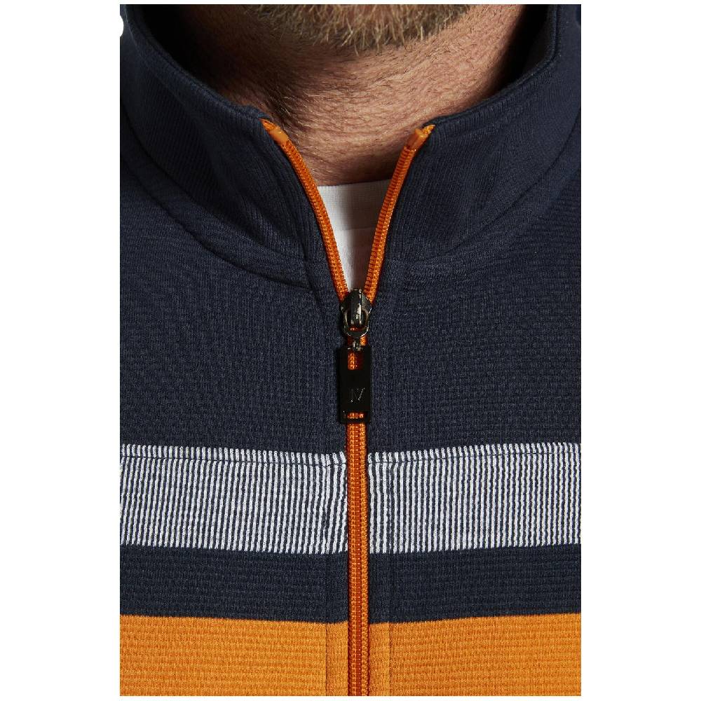 Jan Vanderstorm Sweatjacke HEELKO Dunkelblau