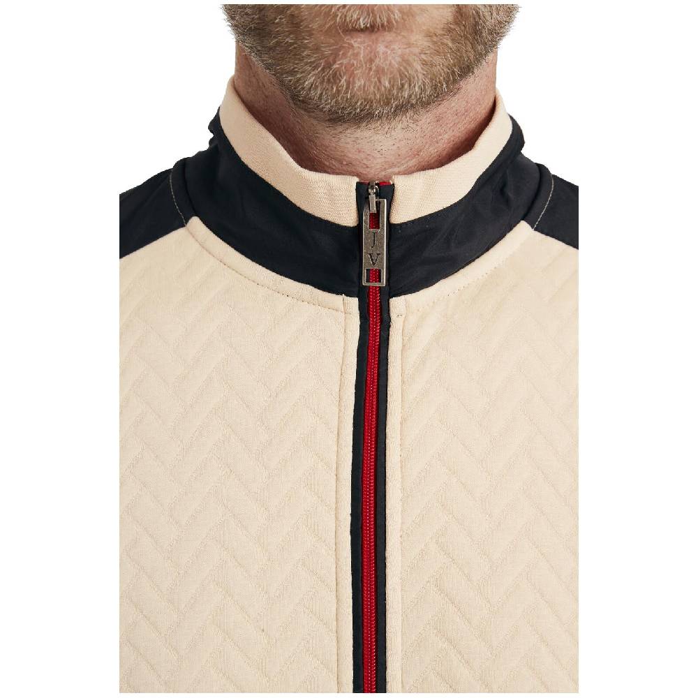 Jan Vanderstorm Sweatjacke HEIMO Beige