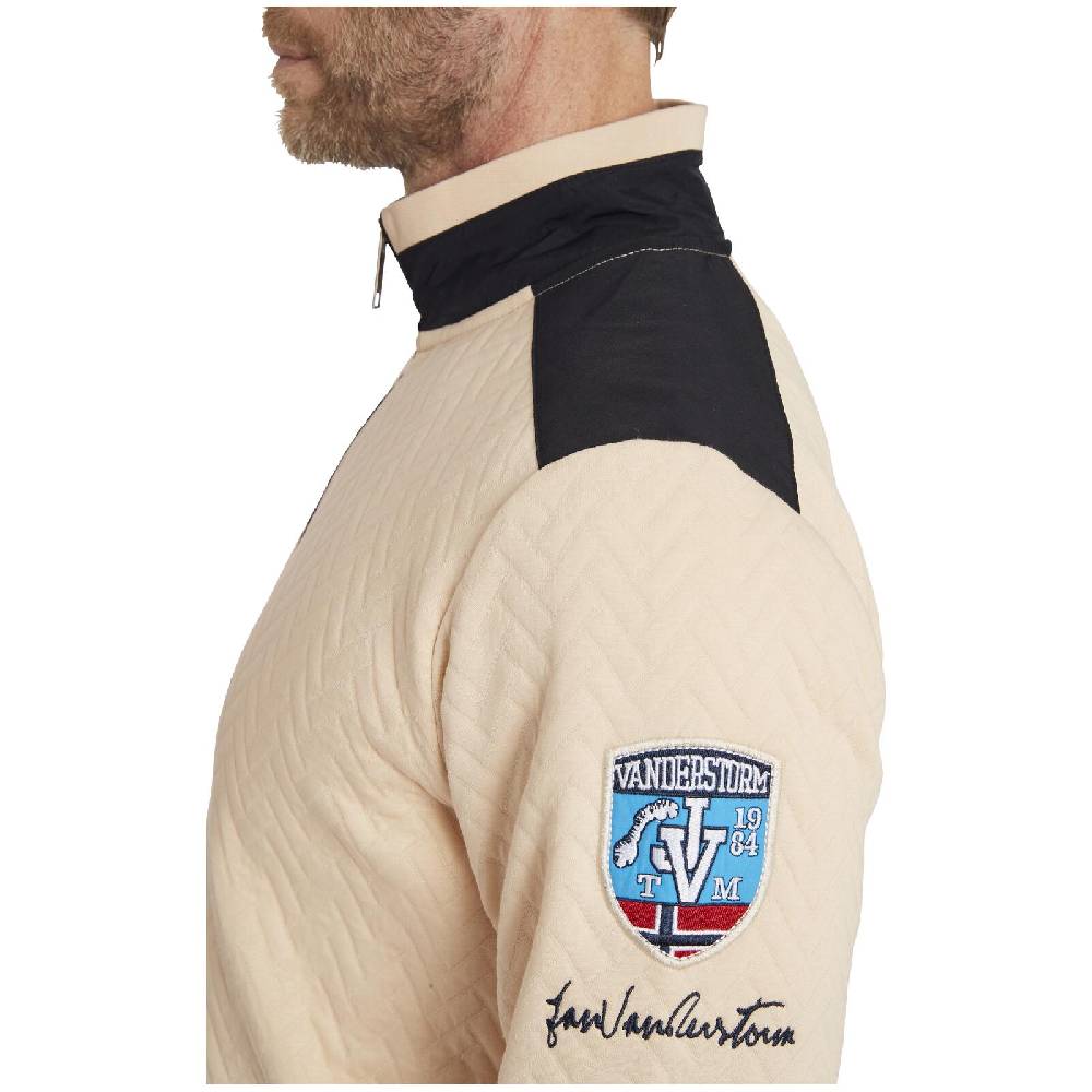 Jan Vanderstorm Sweatjacke HEIMO Beige