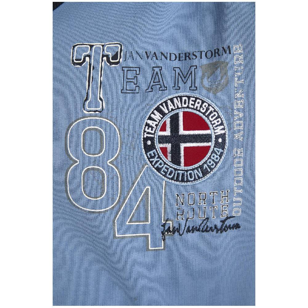 Jan Vanderstorm Sweatjacke HOLVAST Blau