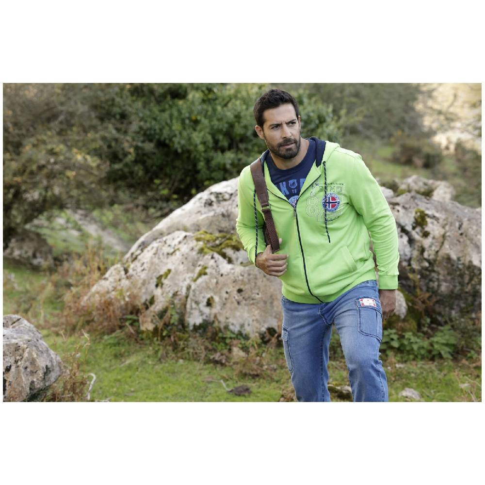 Jan Vanderstorm Sweatjacke HOLVAST Grün