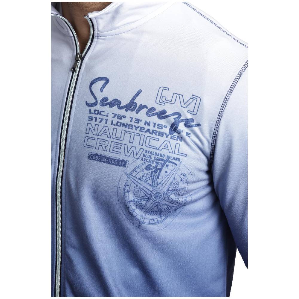 Jan Vanderstorm Sweatjacke JAIS Blau