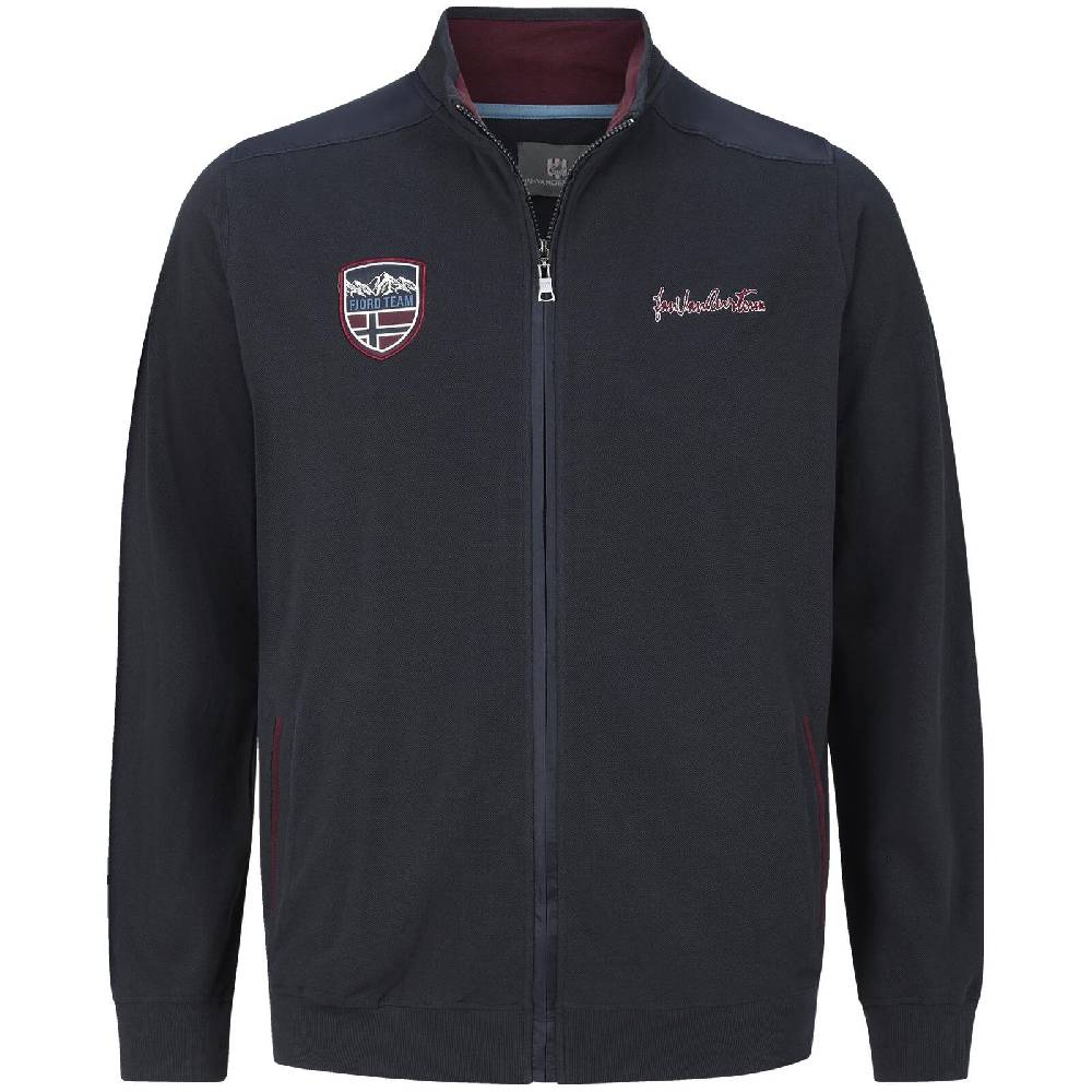 Jan Vanderstorm Sweatjacke OEYSTEIN dunkelblau