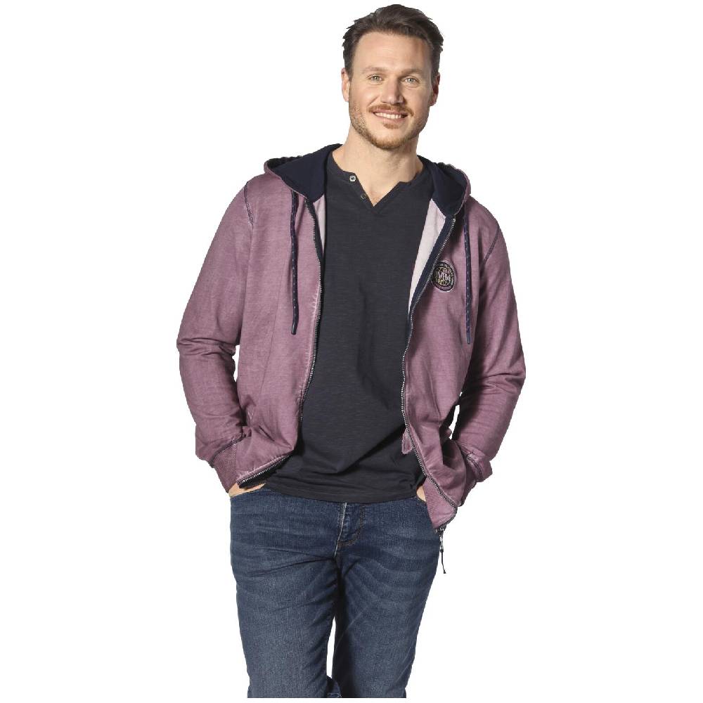 Jan Vanderstorm Sweatjacke PERKELMAN Helllila