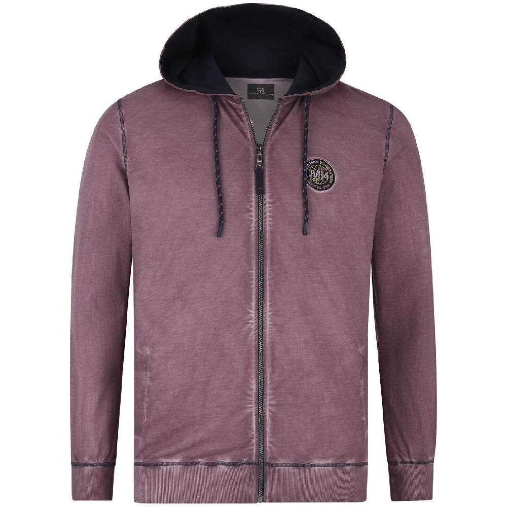 Jan Vanderstorm Sweatjacke PERKELMAN helllila