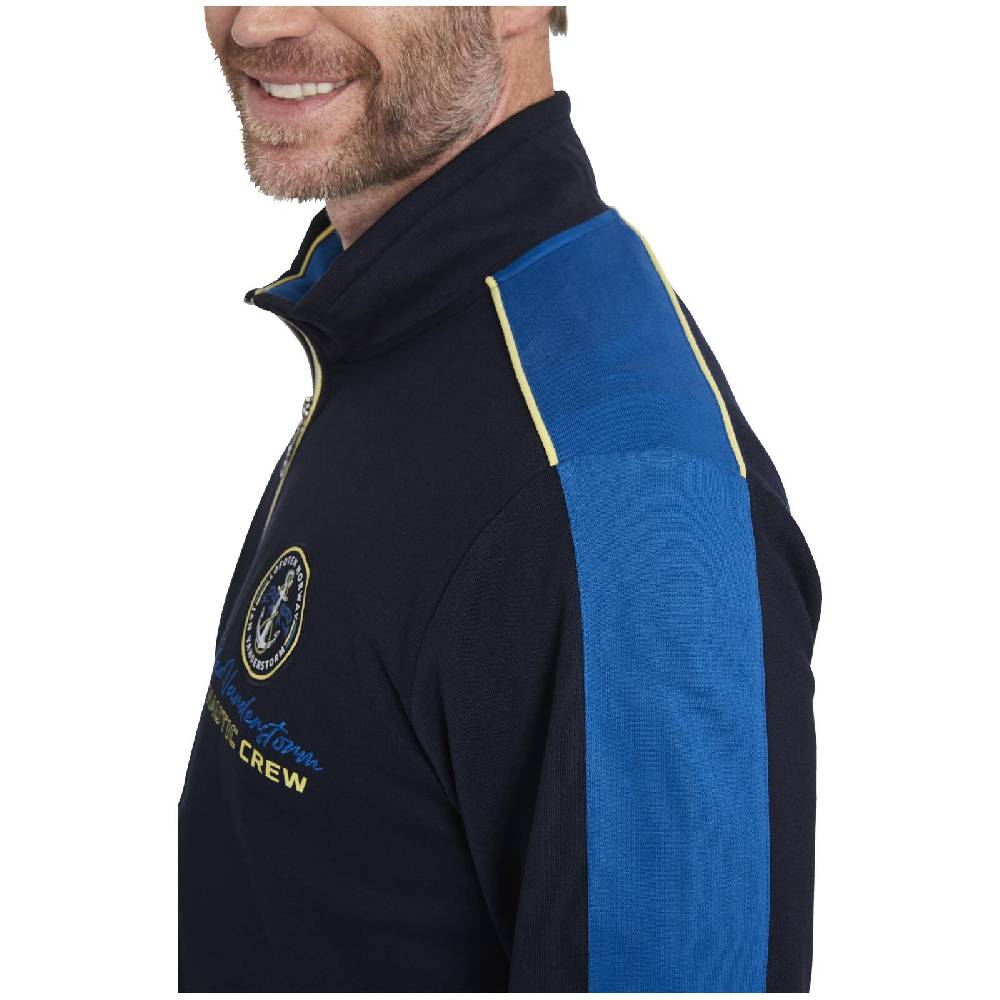 Jan Vanderstorm Sweatjacke PIINUS Dunkelblau