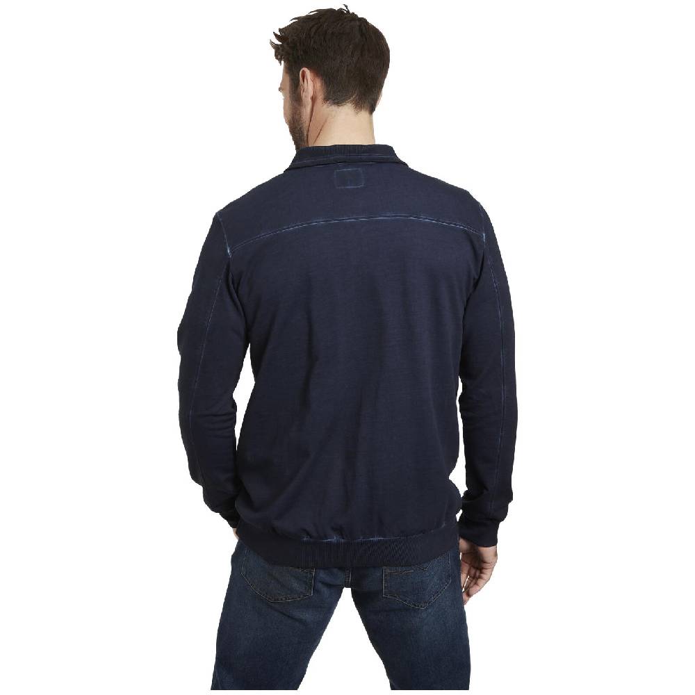 Jan Vanderstorm Sweatjacke SIVID Dunkelblau